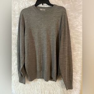 Raffi Linea Uomo NWT Men’s 100% Merino Wool Pullover Crewneck Sweater. Size XL